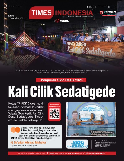 Edisi Rabu 6 Desember 2023: E-Koran, Bacaan Positif Masyarakat 5.0 