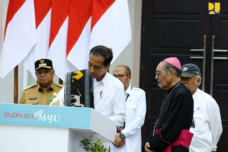 Jelang Natal 2023, Presiden RI Jokowi Resmikan Gereja Katedral Keuskupan Agung Kupang