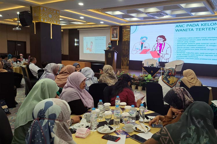 RS PKU Muhammadiyah Yogyakarta gelar diskusi mengenai angka stunting pada bayi lahir dan kasus pneumonia. (FOTO: Humas RS PKU Muhammadiyah Yogyakarta)