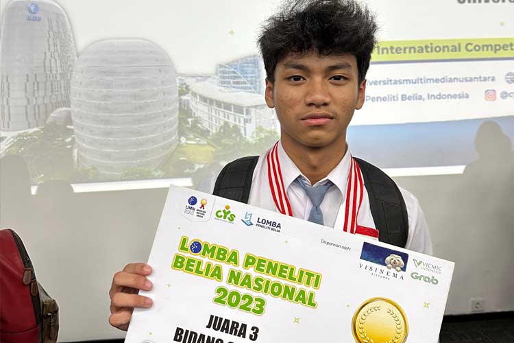 Remaja Asal Surabaya Menangkan Lomba Peneliti Belia Tingkat Nasional