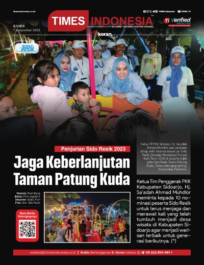 Edisi Kamis, 7 Desember 2023: E-Koran, Bacaan Positif Masyarakat 5.0