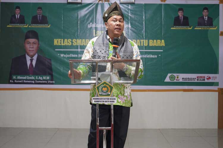 Kepala Kantor Wilayah Kementerian Agama Provinsi Sumatera Utara Ahmad Qosbi. (FOTO: dok. Kanwil Kemenag Sumut) 