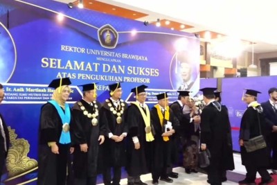 Kukuhkan Empat Guru Besar Baru, Kini UB Punya 195 Profesor Aktif ...