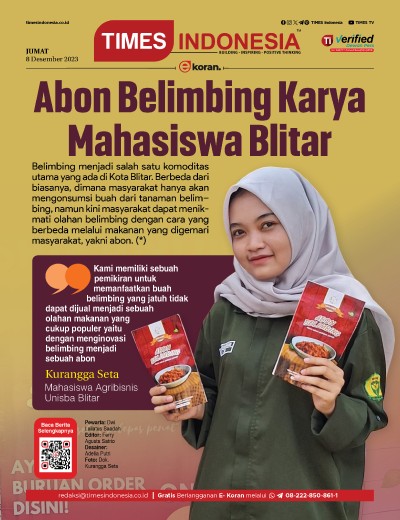 Edisi Jumat, 8 Desember 2023: E-Koran, Bacaan Positif Masyarakat 5.0