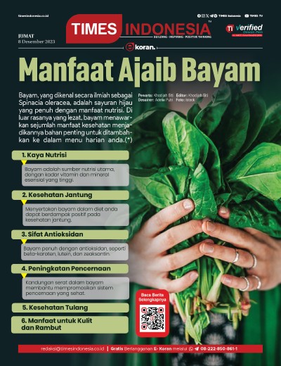 Edisi Jumat, 8 Desember 2023: E-Koran, Bacaan Positif Masyarakat 5.0