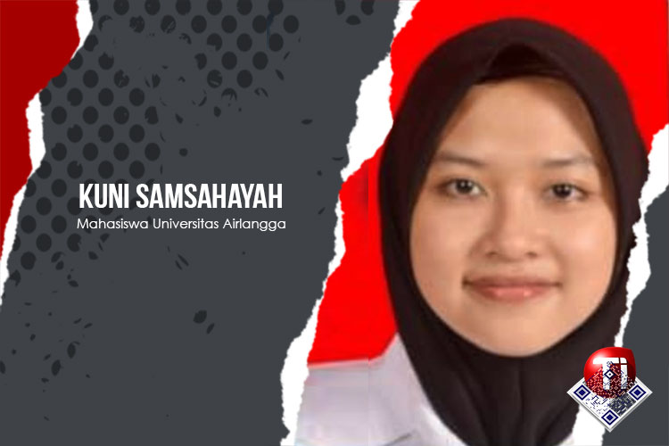 Kuni Samsahayah, Mahasiswa Ilmu Komunikasi Universitas Airlangga dan Juru Bicara Millenial AMIN.