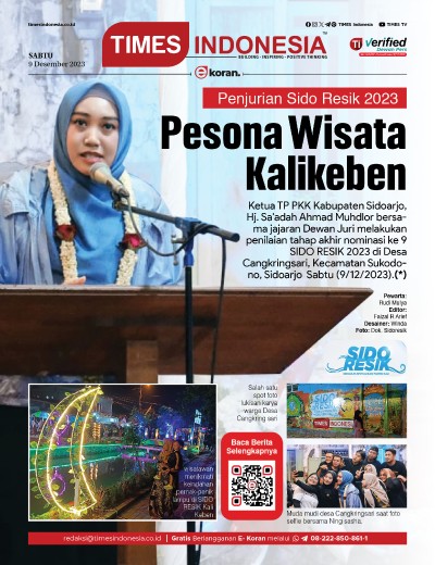 	Edisi Sabtu, 9 Desember 2023: E-Koran, Bacaan Positif Masyarakat 5.0