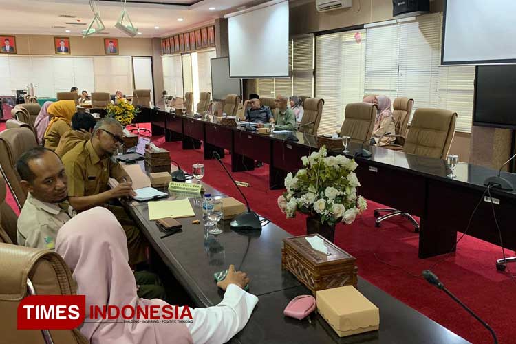 Rapat Komisi I DPRD terkait stunting di Bontang  (Foto: Kusnadi/TIMES Indonesia)