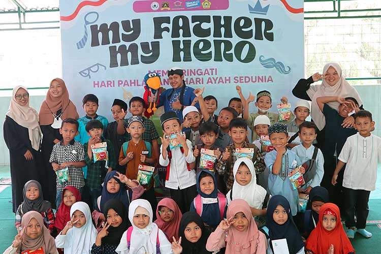 Hari Ayah Nasional, SDIT Ahmad Yani Malang Gelar 'My Father My Hero'