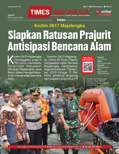 Edisi Sabtu 9 Desember 2023: E-Koran, Bacaan Positif Masyarakat 5.0 
