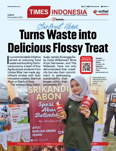 Edisi Sabtu 9 Desember 2023: E-Koran, Bacaan Positif Masyarakat 5.0 
