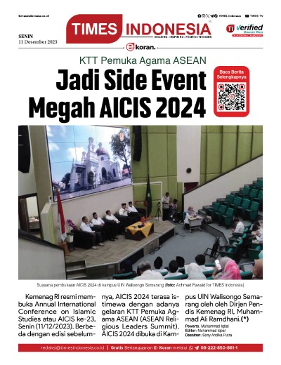 Edisi Senin, 11 Desember 2023: E-Koran, Bacaan Positif Masyarakat 5.0