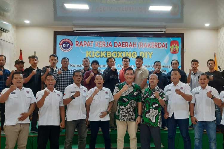 Gelar Rakerda II, Tiga Atlet Kickboxing DIY Siap Bertarung di PON XIX 2024