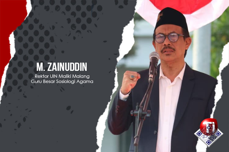 M. Zainuddin, Rektor UIN Maliki Malang, Guru Besar Sosiologi Agama.