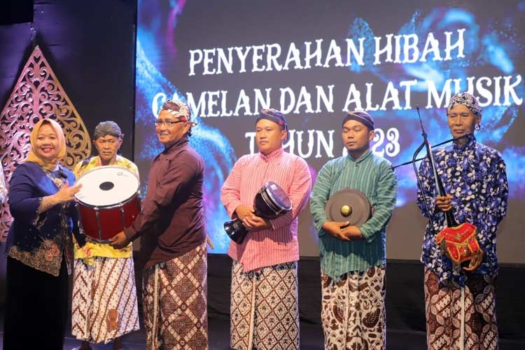 50 Kelompok Kebudayaan Kabupaten Sleman Dapat Hibah Gamelan