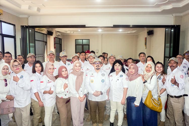 Dwi Indrotito Cahyono, SH, Ketua DPC GANN Malang Raya saat memberikan paparan dalam acara Raker GANN Malang Raya di Edutel SMKN 3 Kota Malang, Sabtu (16/12/2023). (FOTO: GANN Malang Raya)