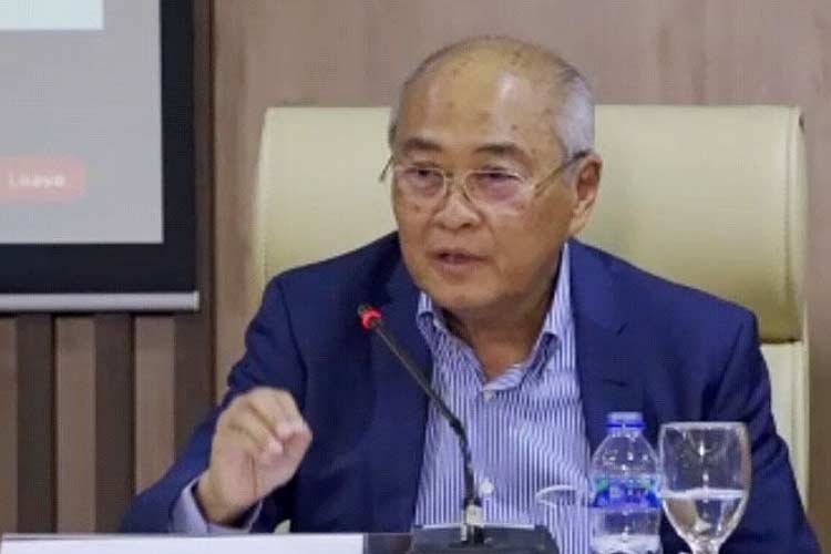 Kepala Badan Rekonstruksi dan Rehabilitasi Aceh-Nias, Kuntoro Mangkusubroto dalam webinar