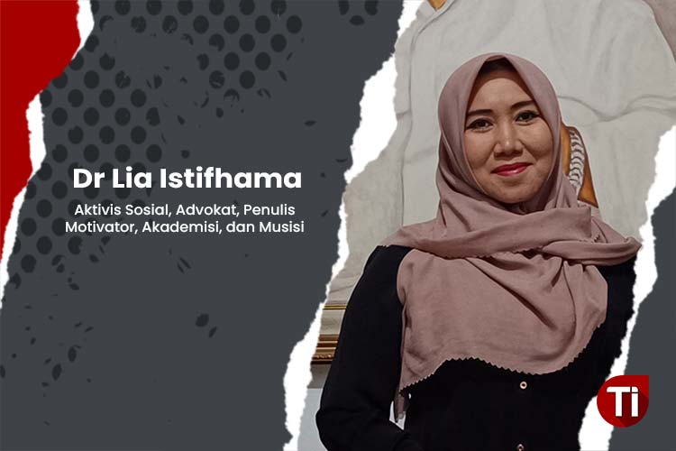 Dr Lia Istifhama, aktivis sosial, advokat, penulis, motivator, akademisi, dan musisi