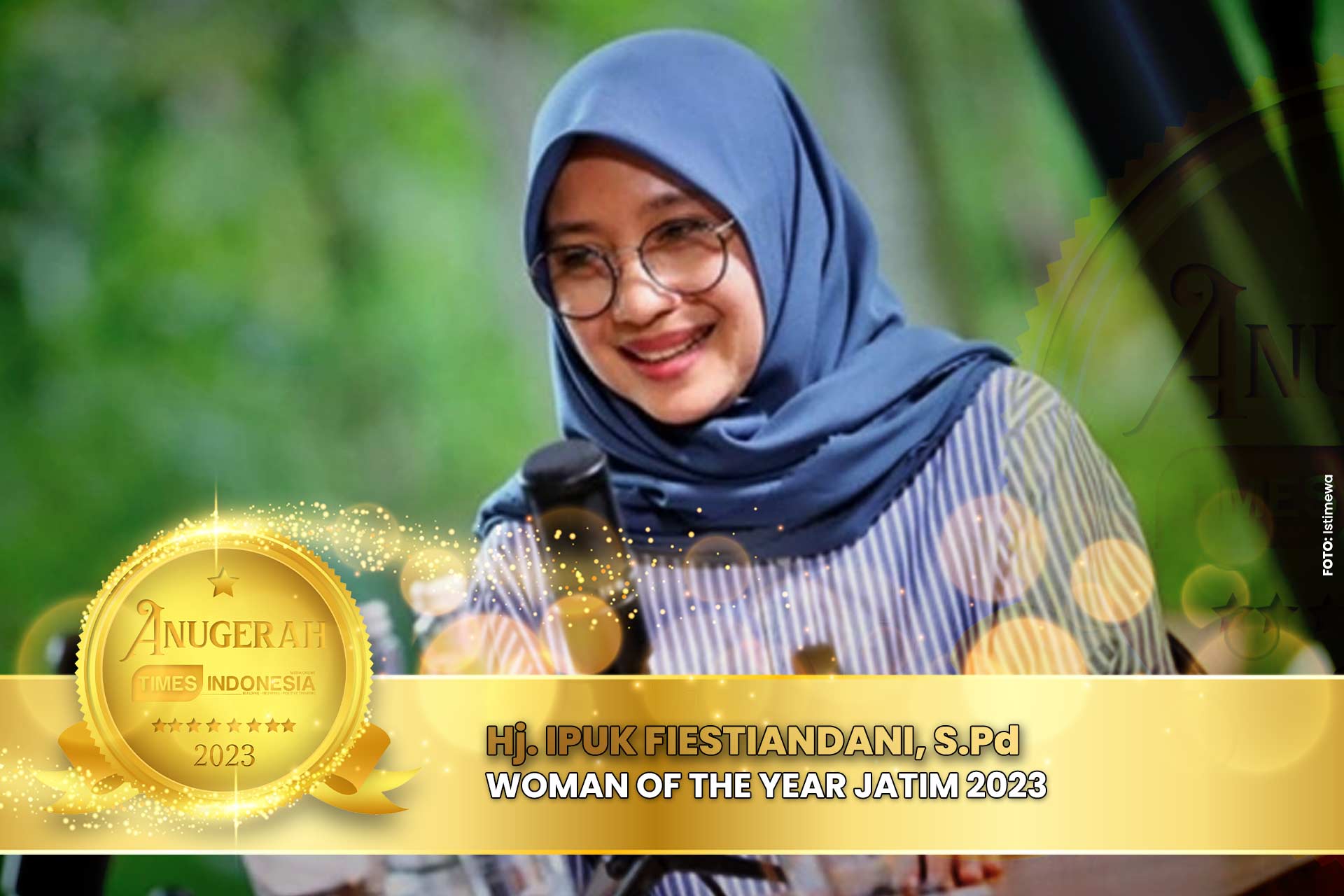 Woman of The Year Jatim 2023, Ipuk Fiestiandani.