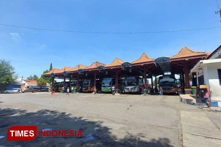 Kondisi Terminal Bus Bayuangga, Kota Probolinggo. (Foto: Rizky Putra Dinasti/TIMES Indonesia)