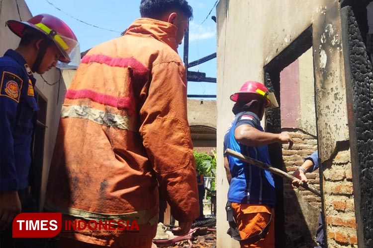 Rumah Warga Sedayu Pacitan Ludes Dilalap Api, Kerugian Capai Rp200 Juta