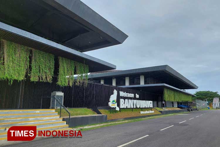 Bangunan Bandara Internasional Banyuwangi. (Foto: Laila Yasmin/TIMES Indonesia)