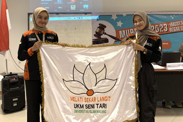 Ketua Umum Terpilih UKM Seni Tari “Melati Sekar Langit” Unisma Malang periode 2024. (FOTO: AJP TIMES Indonesia)