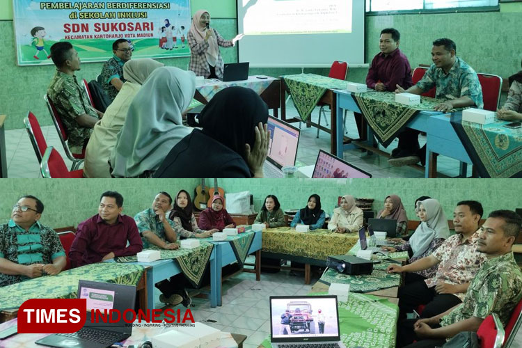 Dr. Linda saat memberikan materi workshop. (Humas UNIPMA for TIMES Indonesia)
