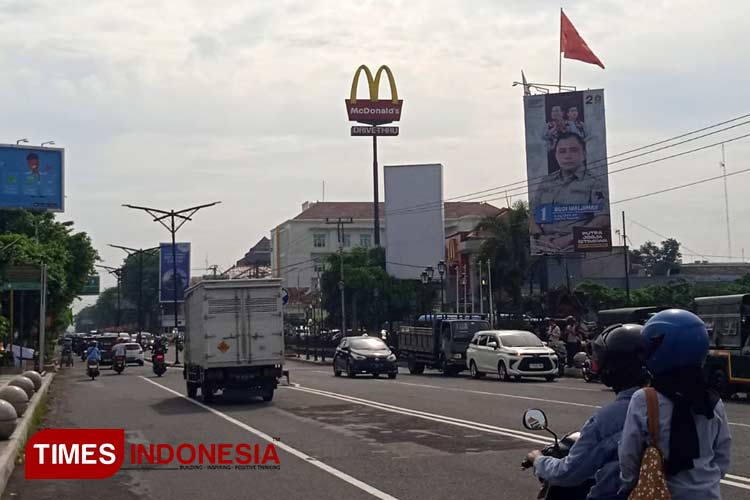Forpi Kota Yogyakarta meminta kepada Pemkot Yogyakarta untuk mengecek keberadaan baliho dan reklame Pemilu 2024. (FOTO: A Riyadi/TIMES Indonesia)