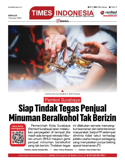 Edisi Minggu, 7 Januari 2024: E-Koran, Bacaan Positif Masyarakat 5.0