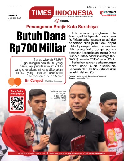Edisi Minggu, 7 Januari 2024: E-Koran, Bacaan Positif Masyarakat 5.0
