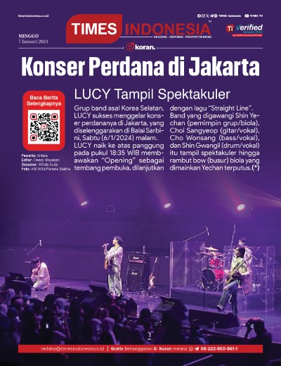 Edisi Minggu, 7 Januari 2024: E-Koran, Bacaan Positif Masyarakat 5.0
