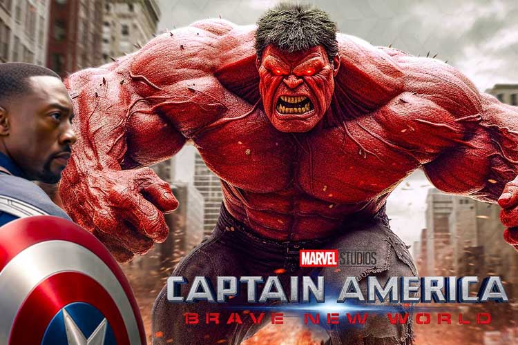 Captain America: Brave New World, salah satu film Hollywood yang paling dinantikan.