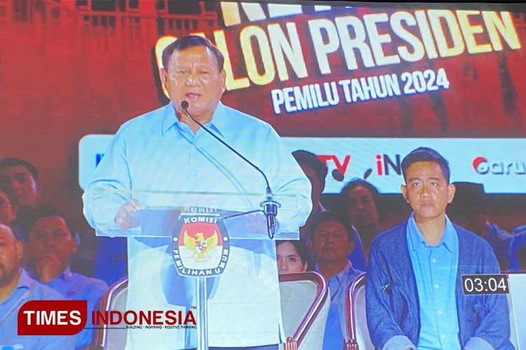 Debat Capres, Prabowo Subianto: Jaga Kekayaan Kita