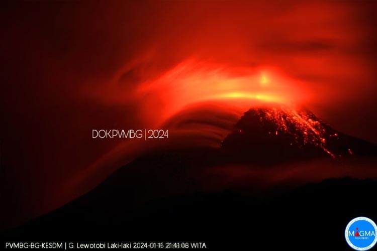 Erupsi Gunung Lewotobi, Pergerakan Magma ke Permukaan Semakin Intensif