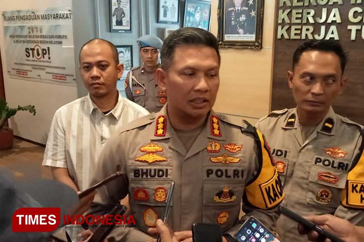 Kapolresta Malang Kota, Kombes Pol Budi Hermanto saat ditemui awak media. (Foto: Rizky Kurniawan Pratama/TIMES Indonesia)