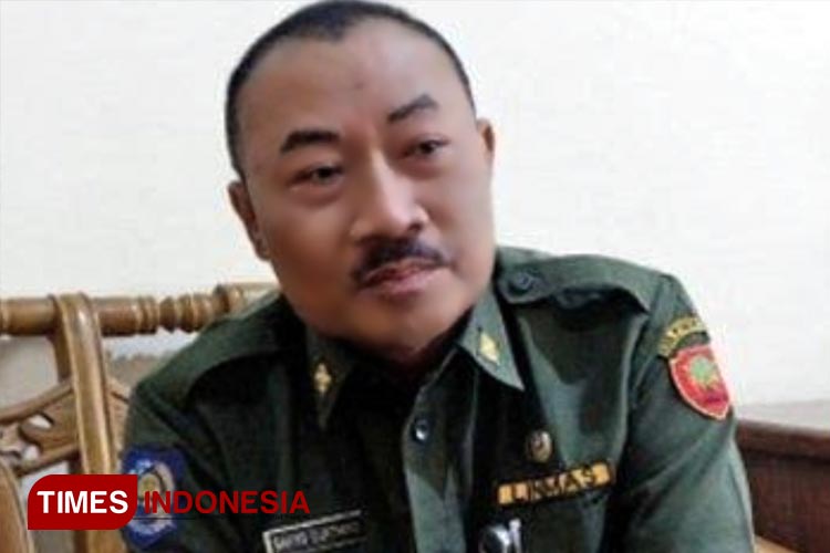 Sapto Djatmiko Kepala Dinas Komunikasi Informatika dan Statistik Ponorogo. (FOTO: Marhaban/TIMES Indonesia)