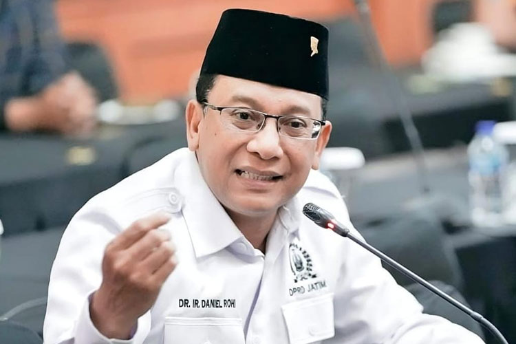 Anggota DPRD Jawa Timur Daniel Rohi