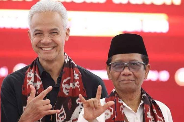 Survei Elektabilitas Ganjar Mahfud Naik Prabowo Gibran Macet Times