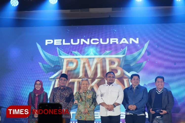 Menag meluncurkan seleksi penerimaan PMB PTKIN. (FOTO: Fahmi/TIMES Indonesia)