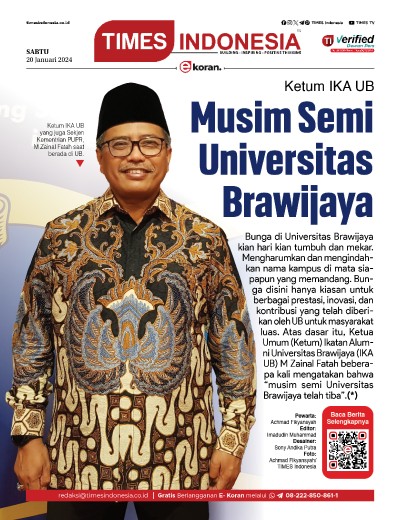 Edisi Sabtu, 20 Januari 2024: E-Koran, Bacaan Positif Masyarakat 5.0