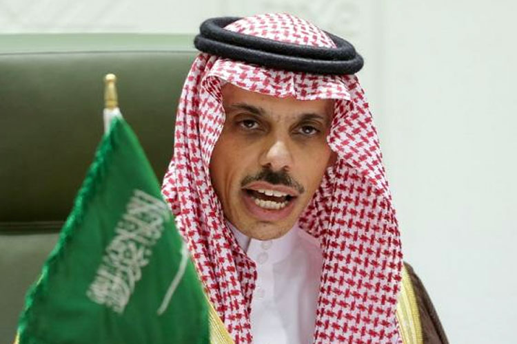 Menteri Luar Negeri Arab Saudi Pangeran Faisal bin Farhan Al Saud. (FOTO: Reuters)
