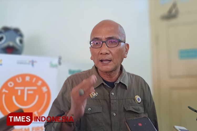 Ketua PHRI DIY, Deddy Pranowo tolak rencana kenaikan pajak hiburan. (FOTO: Olivia Rianjani/TIMES Indonesia)