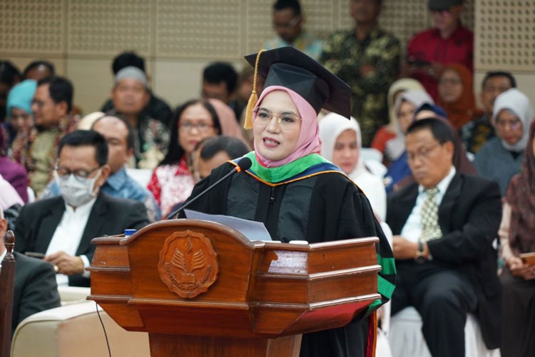 Ketua DWP UNJ Raih Gelar Doktor Dikdas Pascasarjana UNJ Dengan Predikat Summa Cum Laude (24/01/24)