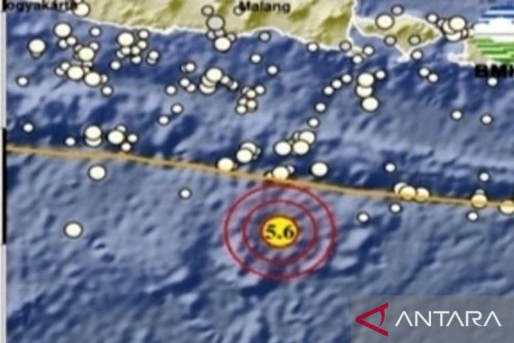 Gempa Magnitudo 5 6 Guncang Bali Getaran Terasa Hingga Mataram Times