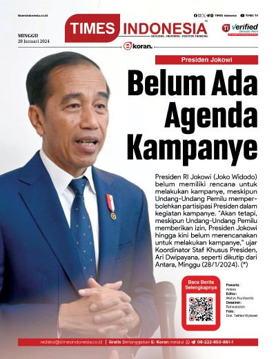 Edisi Minggu 28 Januari 2024: E-Koran, Bacaan Positif Masyarakat 5.0 