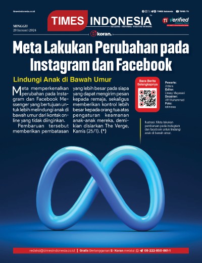 Edisi Minggu 28 Januari 2024: E-Koran, Bacaan Positif Masyarakat 5.0 