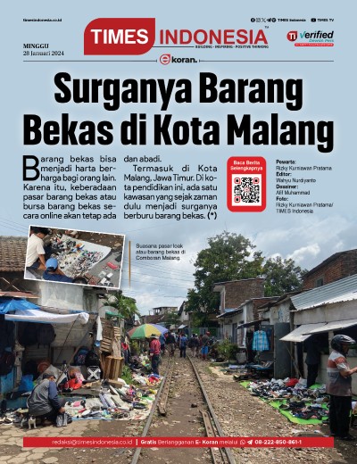 Edisi Minggu 28 Januari 2024: E-Koran, Bacaan Positif Masyarakat 5.0 
