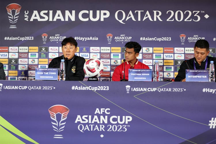 Indonesia vs Australia, Shin Tae yong: Kami akan Mencoba Menciptakan Sejarah