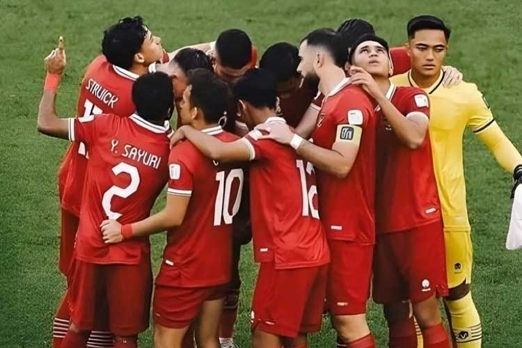 Skuad Timnas Indonesia di Piala Asia 2023. (Foto: @indosupporter)
